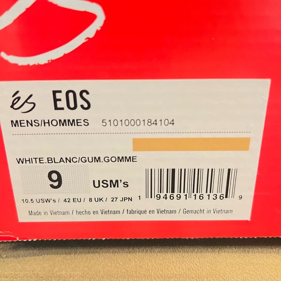 És EOS skateboard shoes men’s 9.5 - Picture 4 of 4